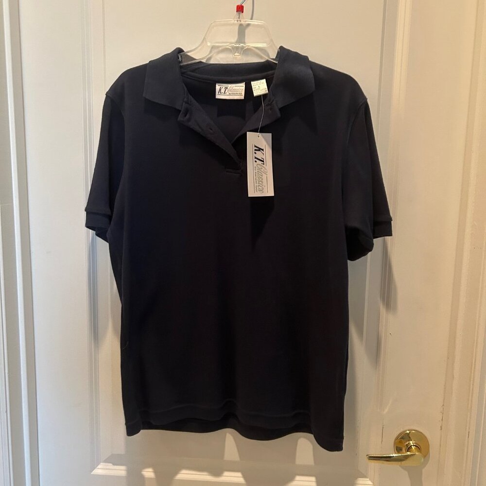 NWT  Navy SS Polo shirt Ladie's Large